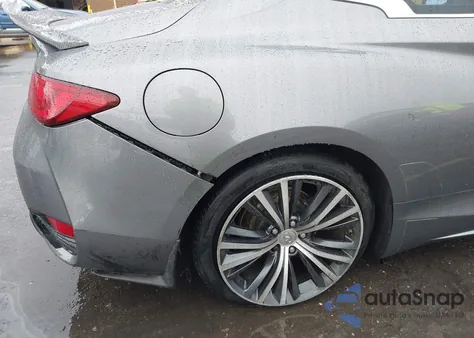 2018 Infiniti Q60 3.0T Luxe from USA, damaged, VIN JN1EV7EL7JM391597